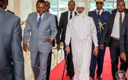 رئيس الجمهورية يشارك في تنصيب نظيره الغابوني